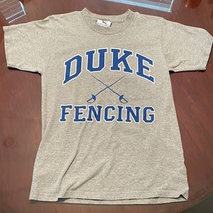 Official Duke University Fencing T-shirt